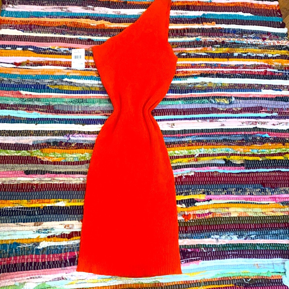 Over the Shoulder Mini Dress